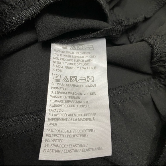 LOGO by Lori Goldstein top womens medium whimsigoth peasant peplum ruffle NWOT - Picture 10 of 10